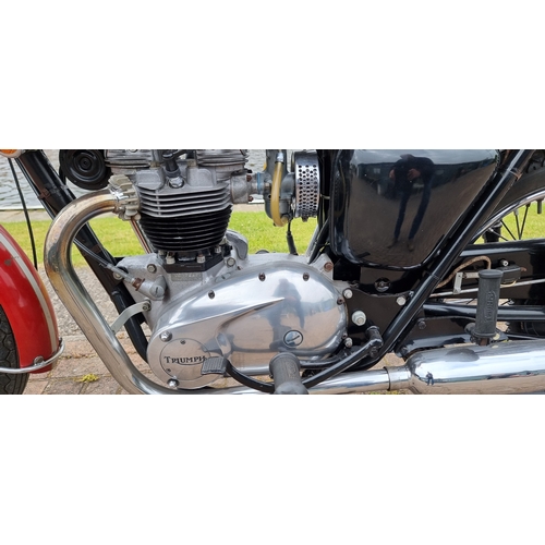 455 - 1969 Triumph TR6R Tiger, 650cc. Registration number RFG 171G. Frame number CC13329 TR6R. Engine numb... 