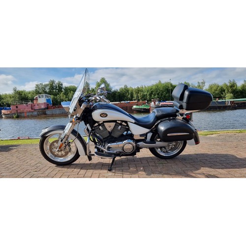 457 - 2007 Victory Kingpin Tour, 1634cc. Registration number GN07 UYA. Frame number 5VPCD26U373004947. Eng... 