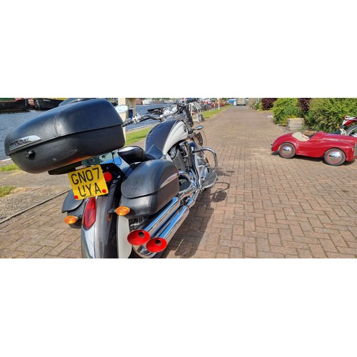 457 - 2007 Victory Kingpin Tour, 1634cc. Registration number GN07 UYA. Frame number 5VPCD26U373004947. Eng... 