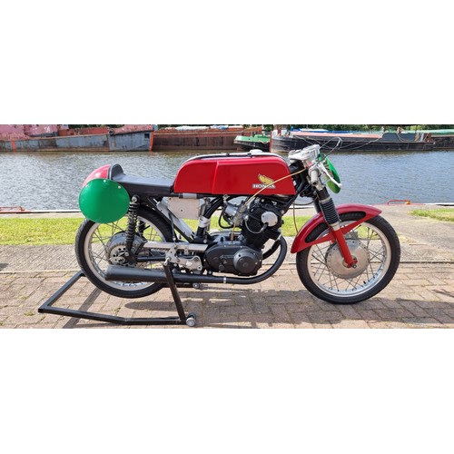 460 - c.1962 Honda CB72 Race/Parade bike, 247cc. Registration number Not registered. Frame number TBC. Eng... 