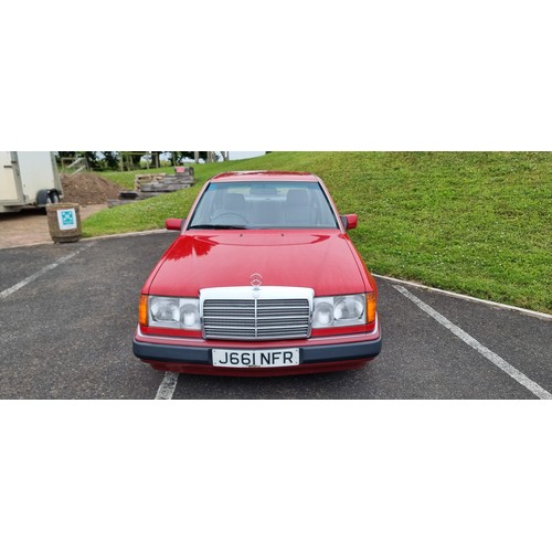 307 - 1991 Mercedes Benz W124, 1997cc. Registration number J661 NFR. VIN number WDB124 0212B 738362. Engin... 