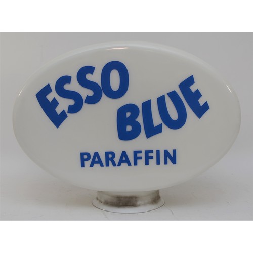 77A - An Esso Blue Paraffin glass globe