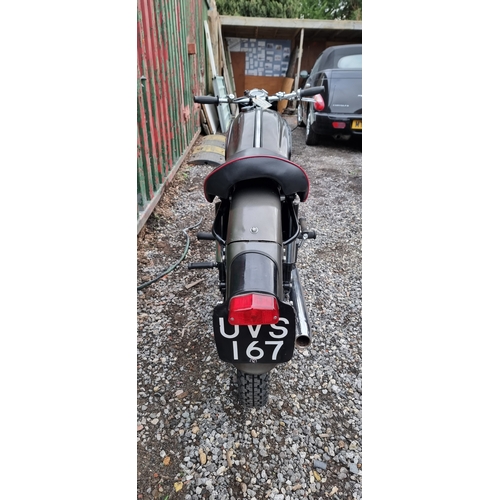 458 - 1958 Norton Dominator 99, 596cc. Registration number UVS 167 (non transferrable), Frame number 14N 7... 