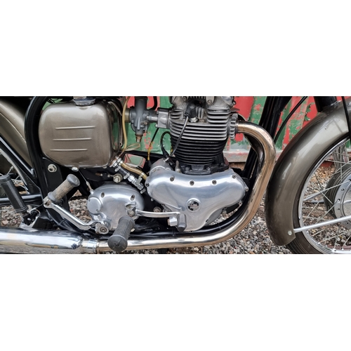 458 - 1958 Norton Dominator 99, 596cc. Registration number UVS 167 (non transferrable), Frame number 14N 7... 