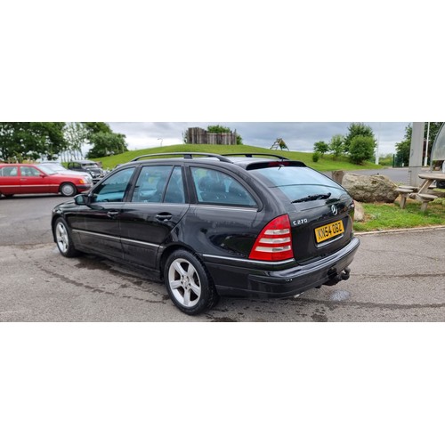 317 - 2004 Mercedes Benz C270 CDi Avantgarde SE Automatic. Registration number KN54 OBZ. VIN number WDB203... 