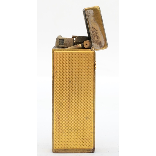 Dunhill, a rollagas gold plated cigarette lighter