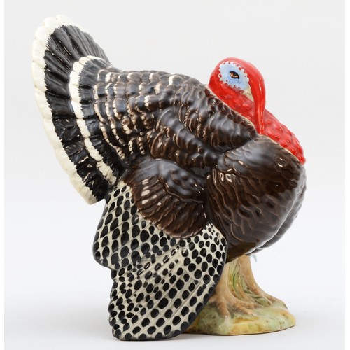 310 - A Beswick ceramic turkey, stamped on base 1957, 18 x 16 x 13cm