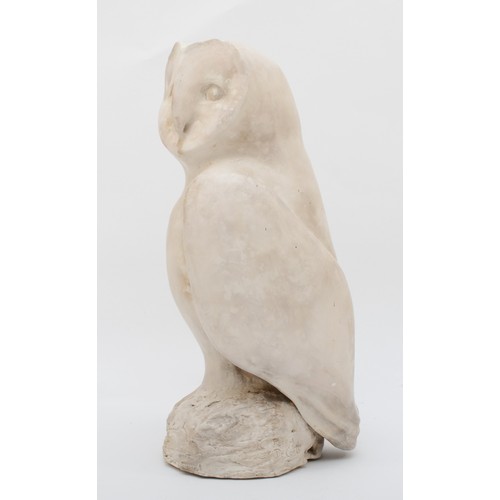 302 - Penny De Corte, contemporary, an unglazed pottery figure of a barn owl, signed, 34cm
Penny works in ... 