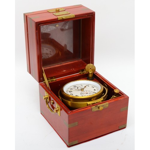 375 - Russian two day marine chronometer, the 3.5