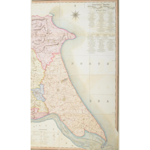 401 - Bryant Bryant, A. Map of the East Riding of Yorkshire from actual Survey in the Years 1827 & 1828. L... 