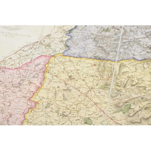 401 - Bryant Bryant, A. Map of the East Riding of Yorkshire from actual Survey in the Years 1827 & 1828. L... 