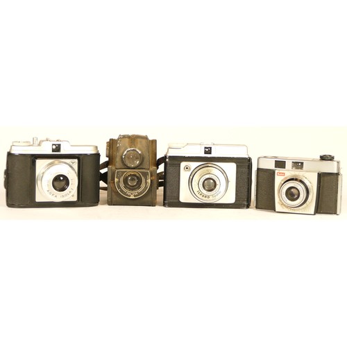 VINTAGE FULVUE Eyeglasses and Agfa factory camera