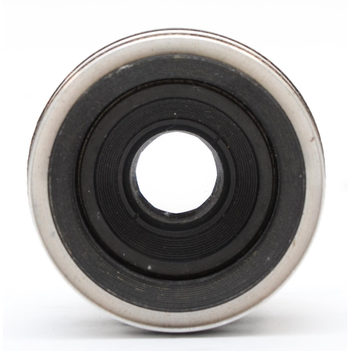 A Corfield Lumax 45mm f3.5 lens (serial number L1918122)