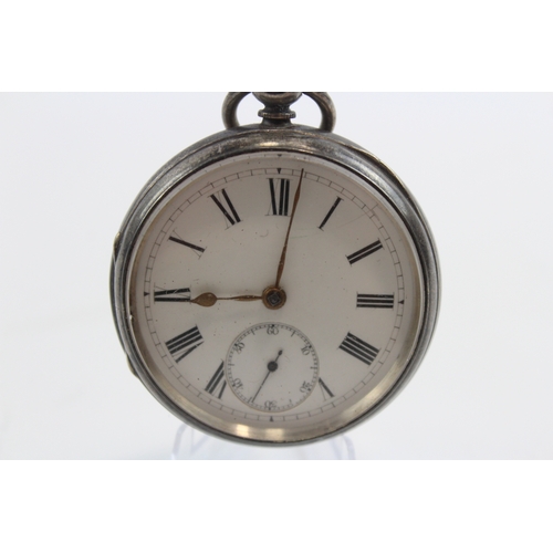 86 - James Sanders, Birmingham, a silver fusee pocket watch, London 1882, 50mm