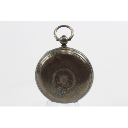 86 - James Sanders, Birmingham, a silver fusee pocket watch, London 1882, 50mm