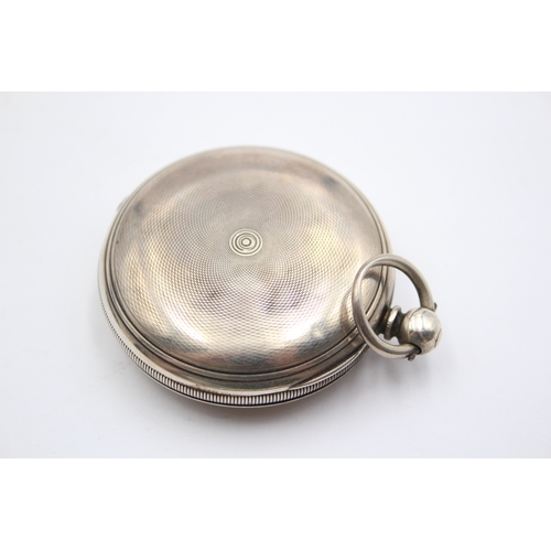 88 - Barber & Bustin, Liverpool, a Victorian silver full hunter key wind pocket watch, 46mm, spares or re... 