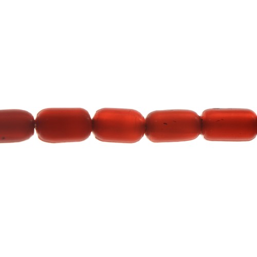 143 - A cherry red amber Bakelite graduated bead necklace, 25 - 12mm beads, 92cm, 96gm