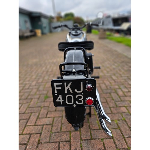 1938 Matchless Model X, 982cc. Registration number FKL 403. Frame ...