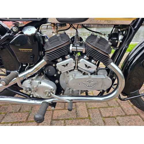 1938 Matchless Model X, 982cc. Registration number FKL 403. Frame ...