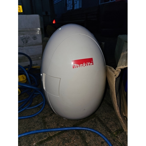 52 - An jumblers lot, to include a Makita egg fridge, apparently unused, white grease, two unused plastic... 