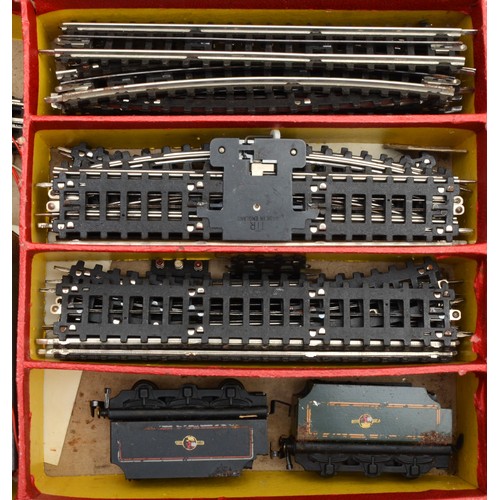 5 - Trix Twin Railways, OO gauge set, consisting of two locos, two tenders, two coaches, track and contr... 