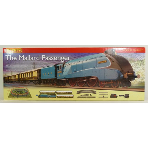 16 - Hornby, 00 gauge, train set 'The Mallard Passenger' R1103, boxed, appears unused.
