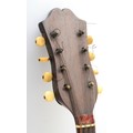 An early 20th century cased mandolin, maker F.DE. Mureda of Napoli