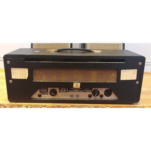 417 - A Carlsbro Sound Equipment guitar amplifier, model CS 60 PA, together with two Carlsbro upright spea... 