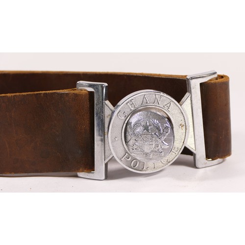 508 - Ghana Police buckle belt