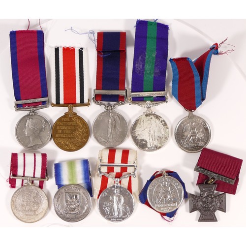 541 - Ten copy medals, including South Atlantic and Indian Mutiny