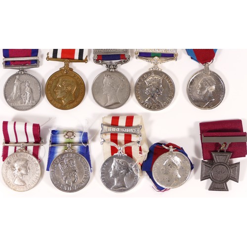 541 - Ten copy medals, including South Atlantic and Indian Mutiny