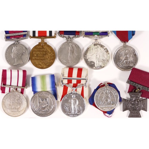 541 - Ten copy medals, including South Atlantic and Indian Mutiny