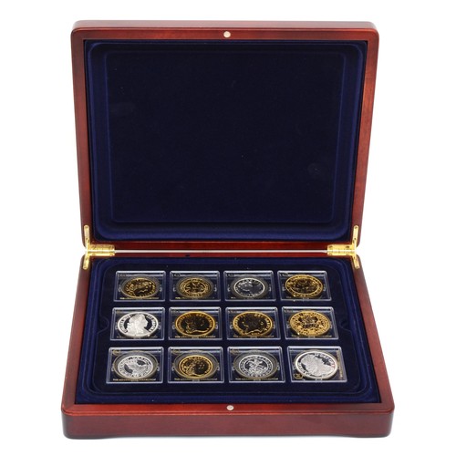 86 - The Millionaires Collection, a cased set of thirty six commemorative silver proof coins.