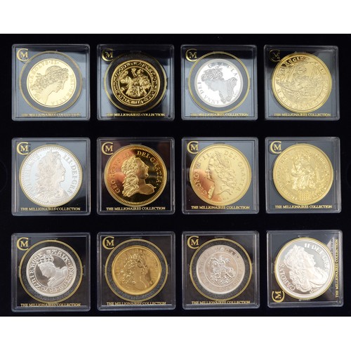 86 - The Millionaires Collection, a cased set of thirty six commemorative silver proof coins.