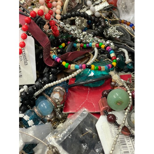 132 - Approximately 10KG of costume jewellery