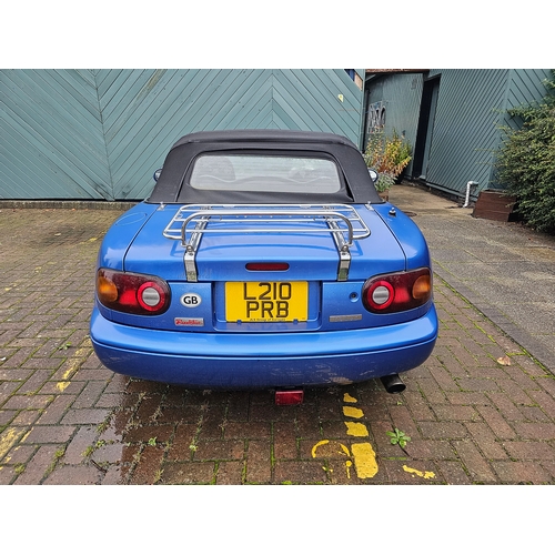 407 - 1993 Mazda MX5 NA, 1830cc. Registration number L210 PRB. Vin number NA8C 010449. Engine number BP675... 