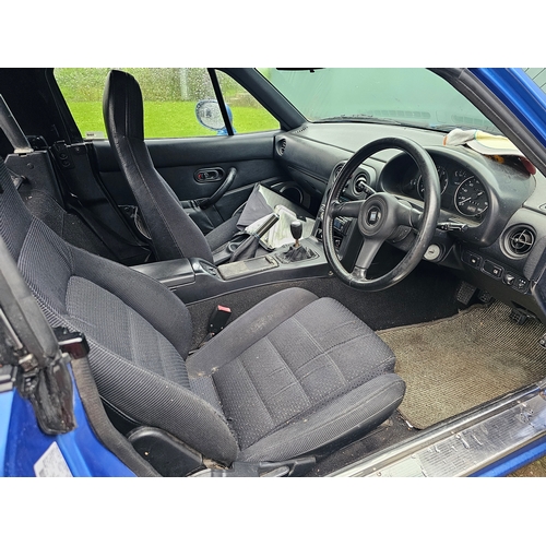 407 - 1993 Mazda MX5 NA, 1830cc. Registration number L210 PRB. Vin number NA8C 010449. Engine number BP675... 