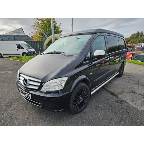 416 - 2011 Mercedes Benz Vito 116 Dualiner Sport, LWB, 2143cc. Registration number S666 CDE. Chassis numbe... 