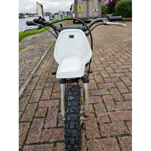 543 - Yamaha Child's Trials, PW50 project. Registration number not registered, Frame number 4X4-020006. En... 