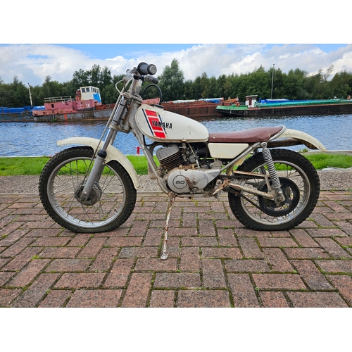 544 - Yamaha TY80, Registration number not registered. Frame number 451 201329. Engine 451 201528.
There i... 