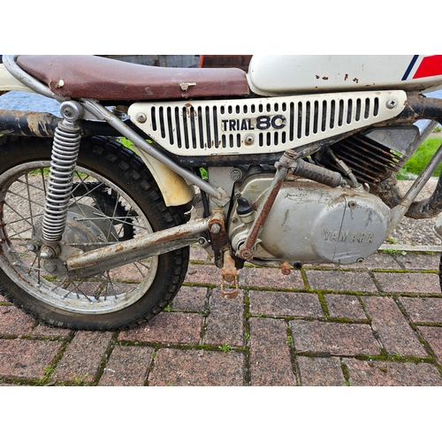 544 - Yamaha TY80, Registration number not registered. Frame number 451 201329. Engine 451 201528.
There i... 