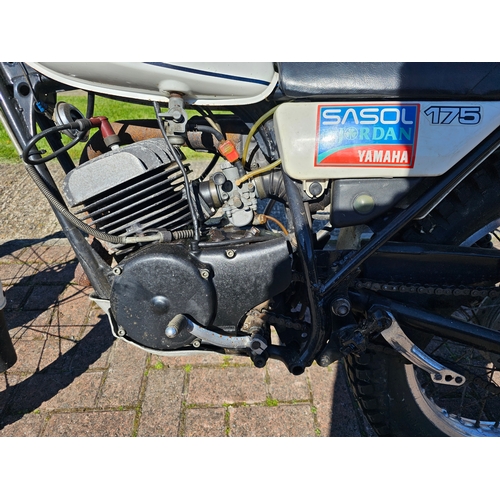 545 - 1990 Yamaha TY175, 171cc. Registration number Q68 PRW. Frame number 525 222103. Engine number 525 22... 