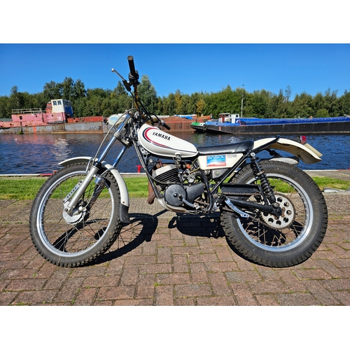 545 - 1990 Yamaha TY175, 171cc. Registration number Q68 PRW. Frame number 525 222103. Engine number 525 22... 