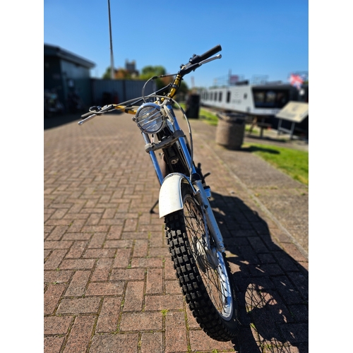 545 - 1990 Yamaha TY175, 171cc. Registration number Q68 PRW. Frame number 525 222103. Engine number 525 22... 