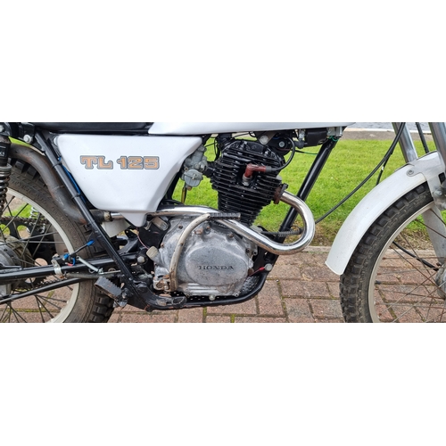 546 - 1976 Honda TL 125, 122cc. Registration number RDX 732R. Frame number TL125 1210963. Engine number TL... 