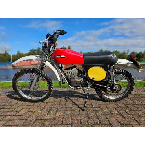 547 - 1977 Fantic Caballero TX290 SrI, 49cc. Registration number TSO 481R. Frame number 0001292. Engine nu... 