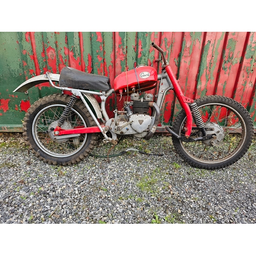 550 - 1962 Greeves Scrambler, 350cc, project. Registration number not registered. Frame number 24 MDS 780.... 