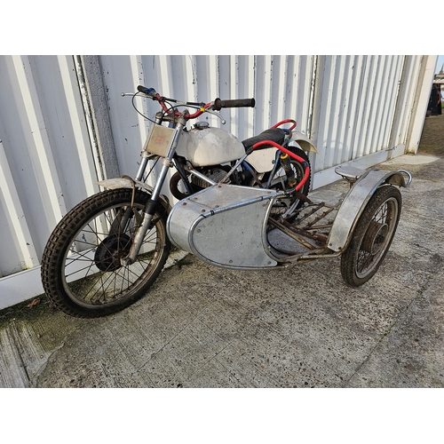 551 - c.1972 Bultaco Sherpa, 350cc trials outfit. Registration number not registered. Frame number 203.011... 