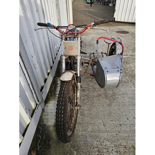 551 - c.1972 Bultaco Sherpa, 350cc trials outfit. Registration number not registered. Frame number 203.011... 