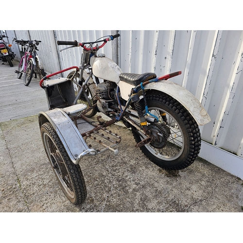 551 - c.1972 Bultaco Sherpa, 350cc trials outfit. Registration number not registered. Frame number 203.011... 